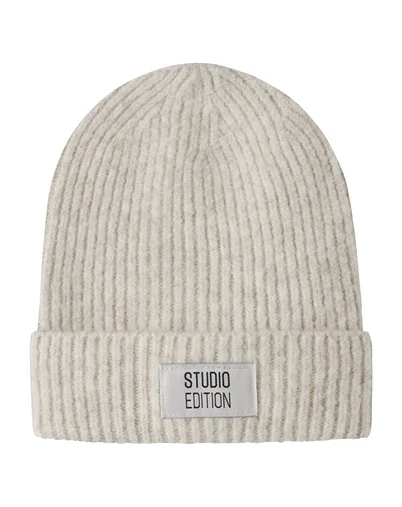 Name It - NKFMaj Strik Beanie - Rainy Day 